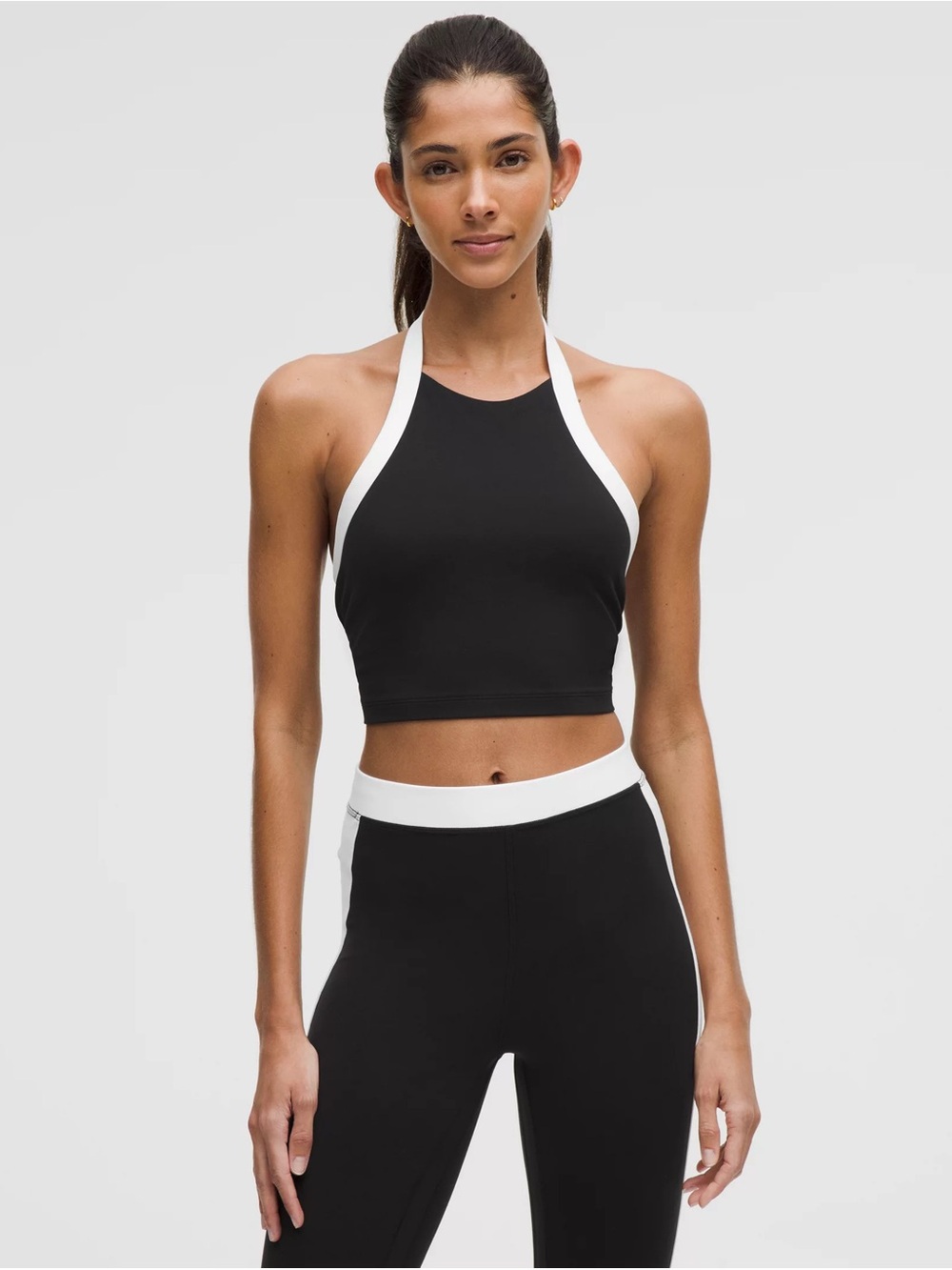 NWT Lululemon Nulu Cropped Halter Top